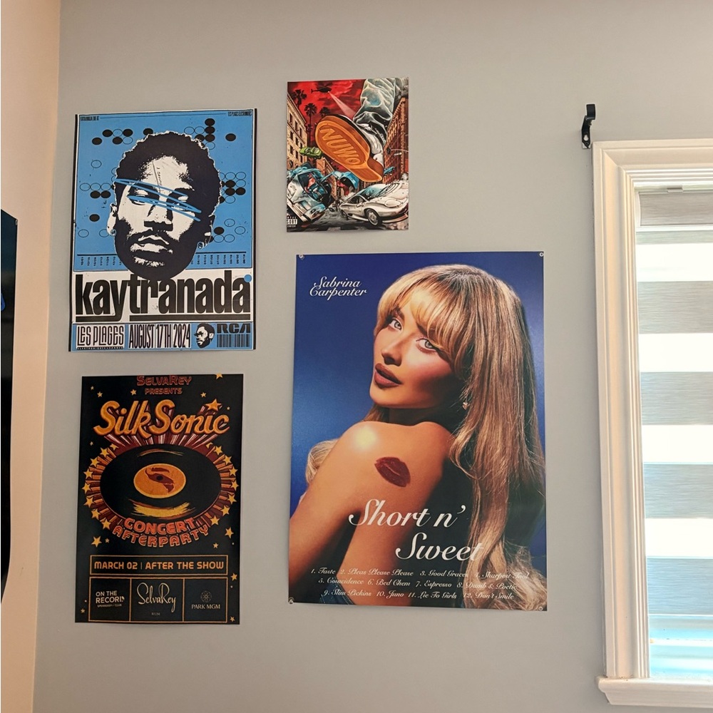 4 POSTER BUNDLE